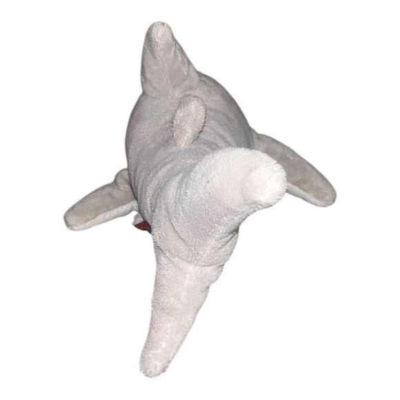 Adventure Planet Great White Shark Plush Stuffed Animal Toy Gray 13" EUC - Picture 4 of 6